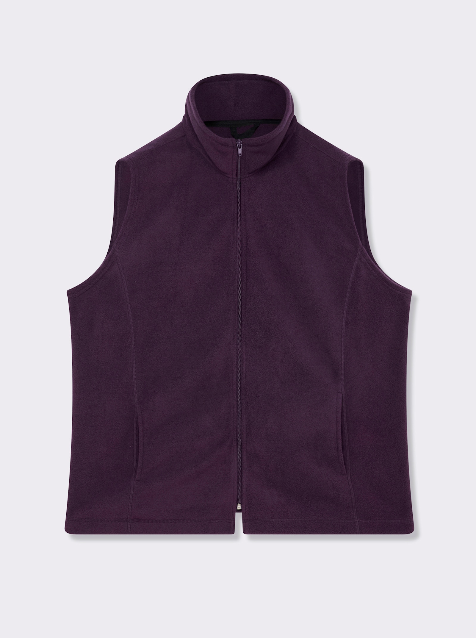 Fleeceweste mit Antipilling-Ausrüstung - traube