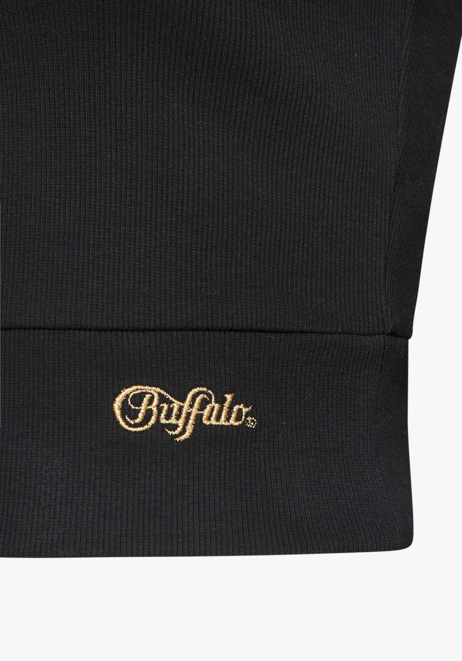 Buffalo Crop-Top - schwarz