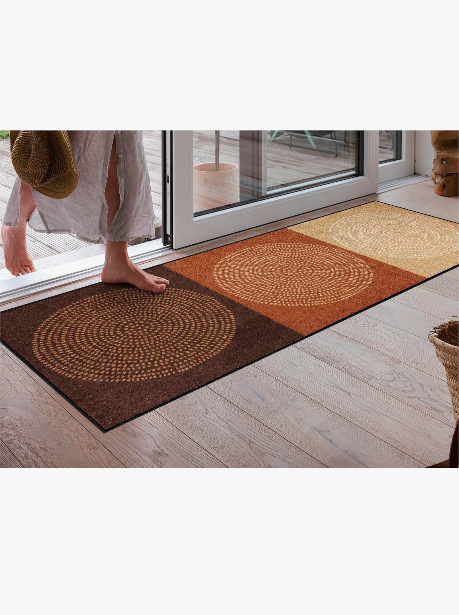 Salonloewe Fußmatte - mocca