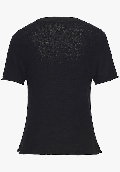 French Connection Kurzarmpullover - schwarz
