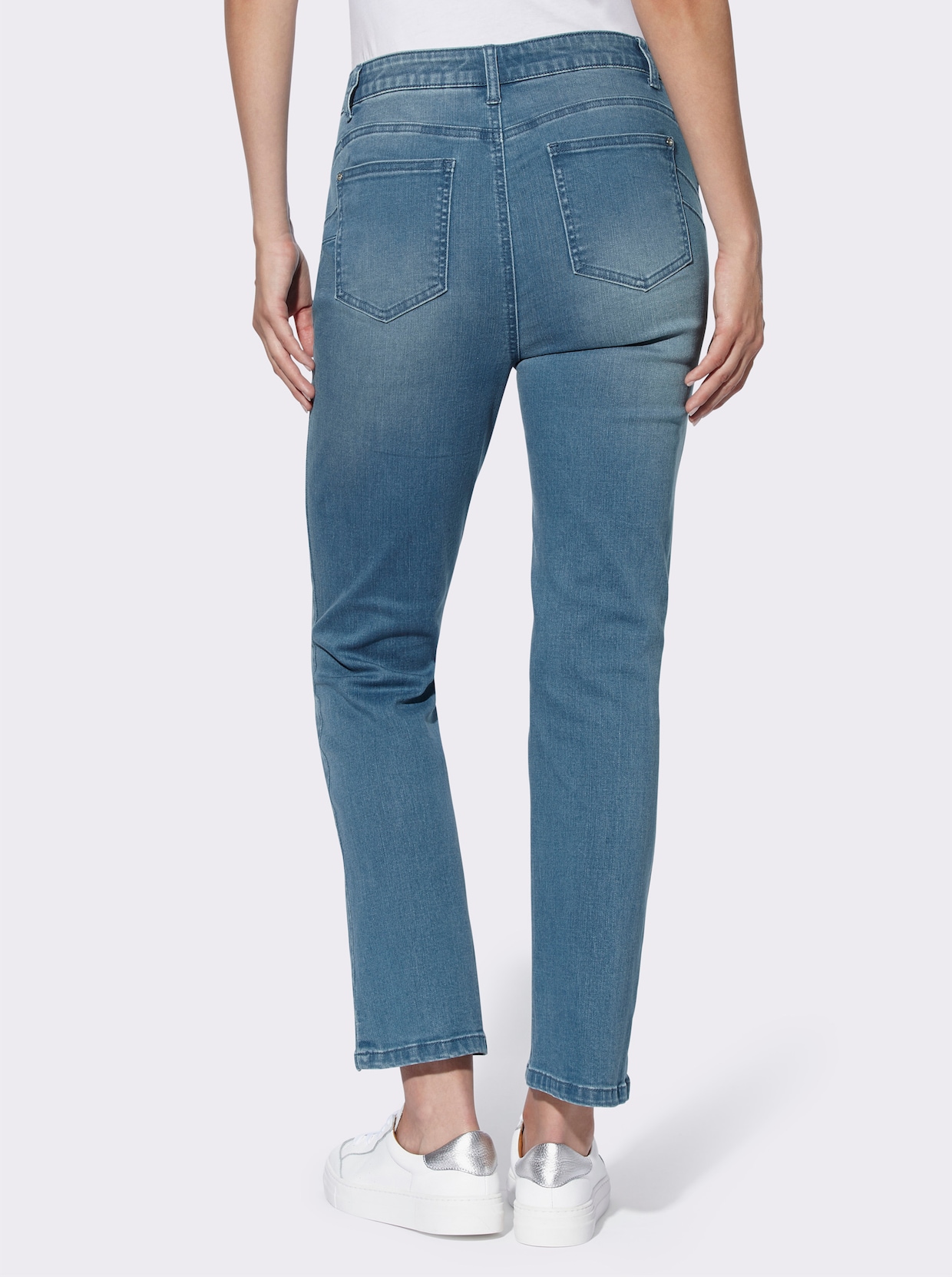 heine Push-up-Jeans - blue-bleached