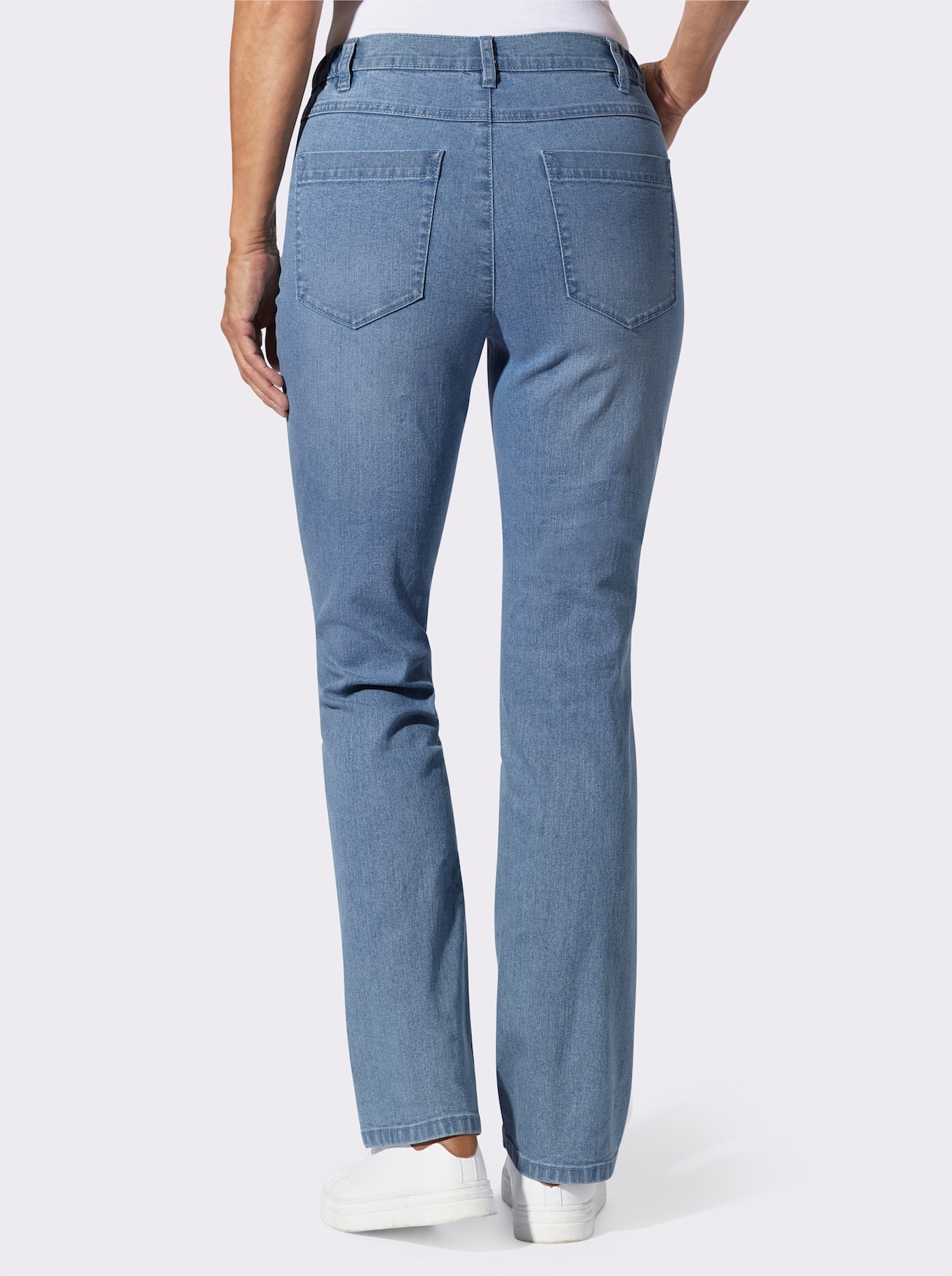 Jeans - blue-bleached