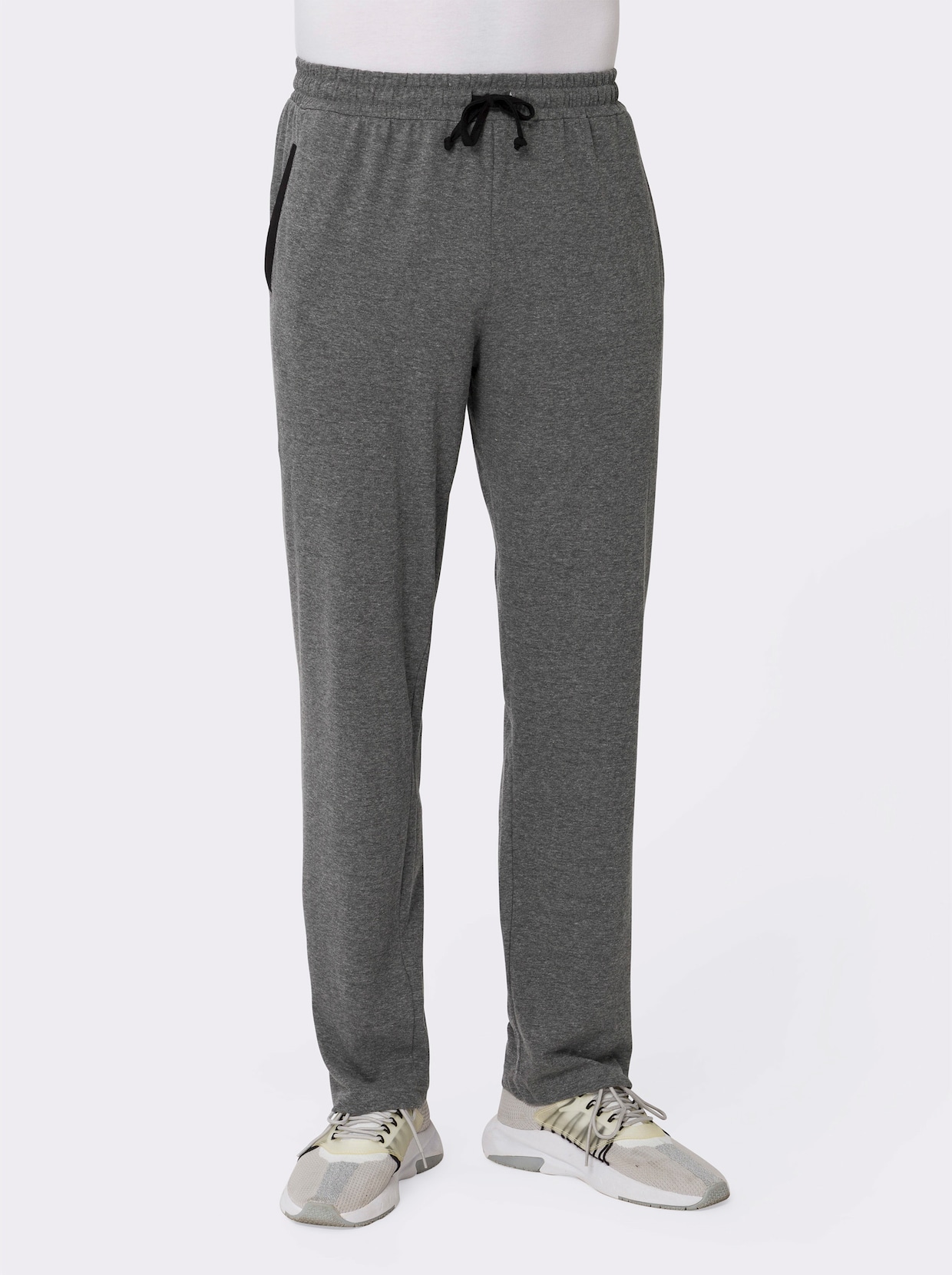 Vrijetijdsbroek - antraciet gemêleerd