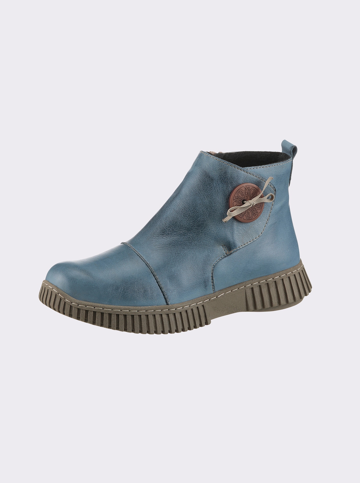 Gemini Stiefelette - taubenblau