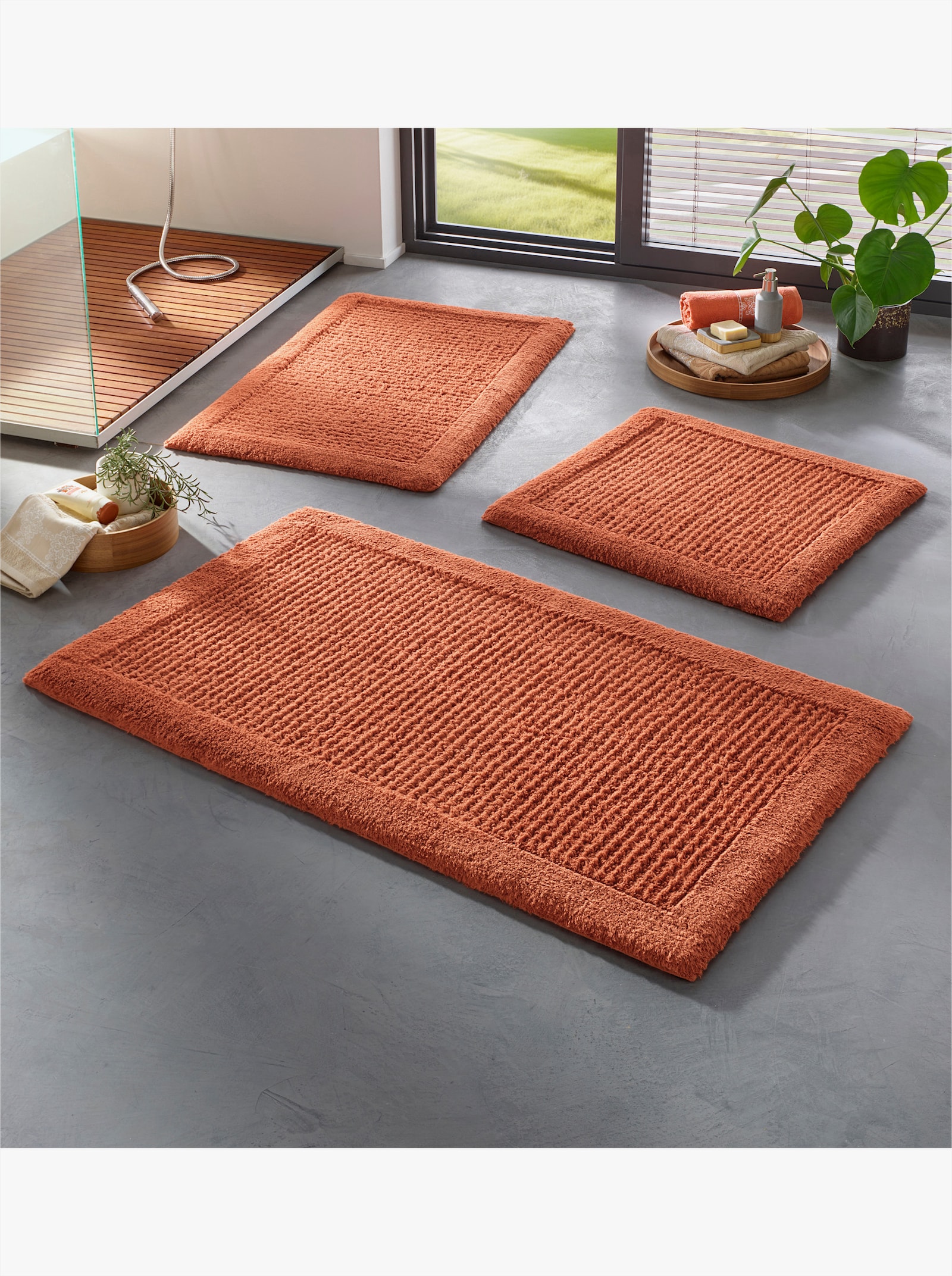 Kleine Wolke Badteppich - terra