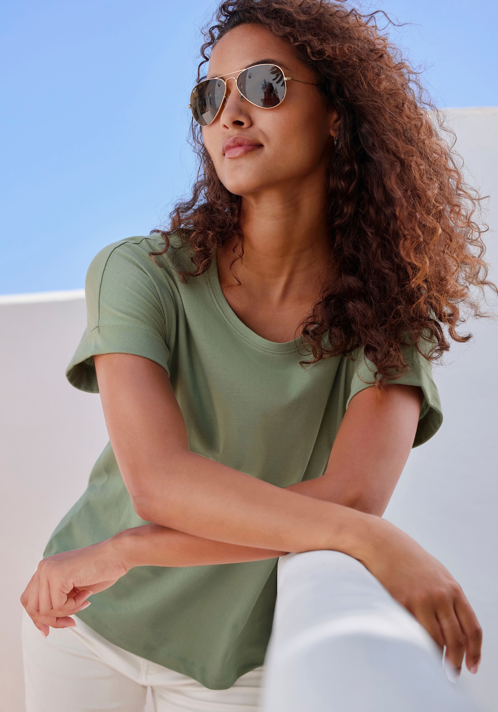 Copenhagen Studios T-Shirt - light olive