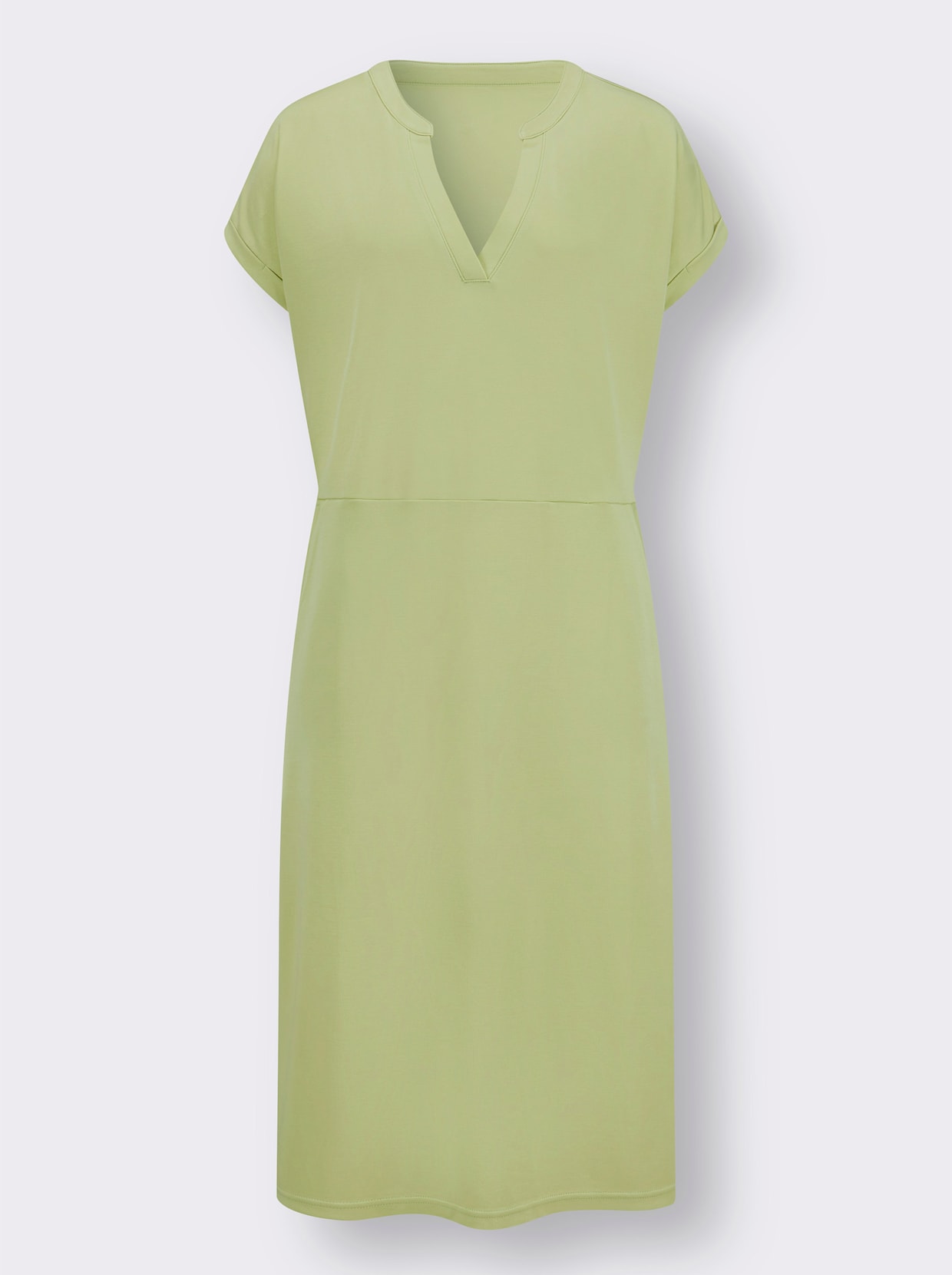 Jersey jurk - pistache