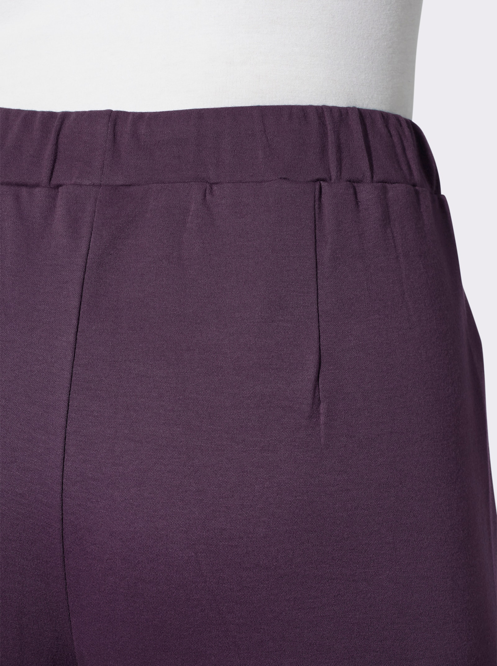 Schlupfhose in Interlock-Qualität - traube