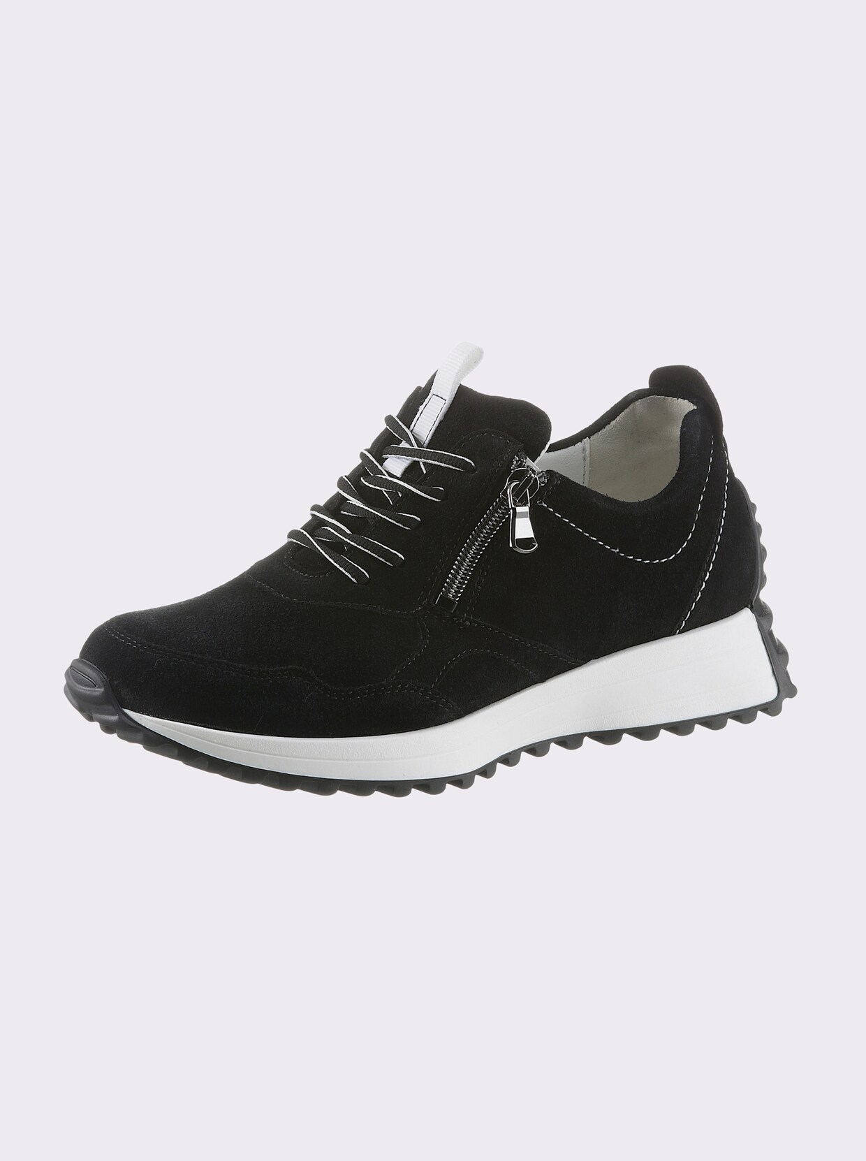 Waldläufer Sneaker - schwarz