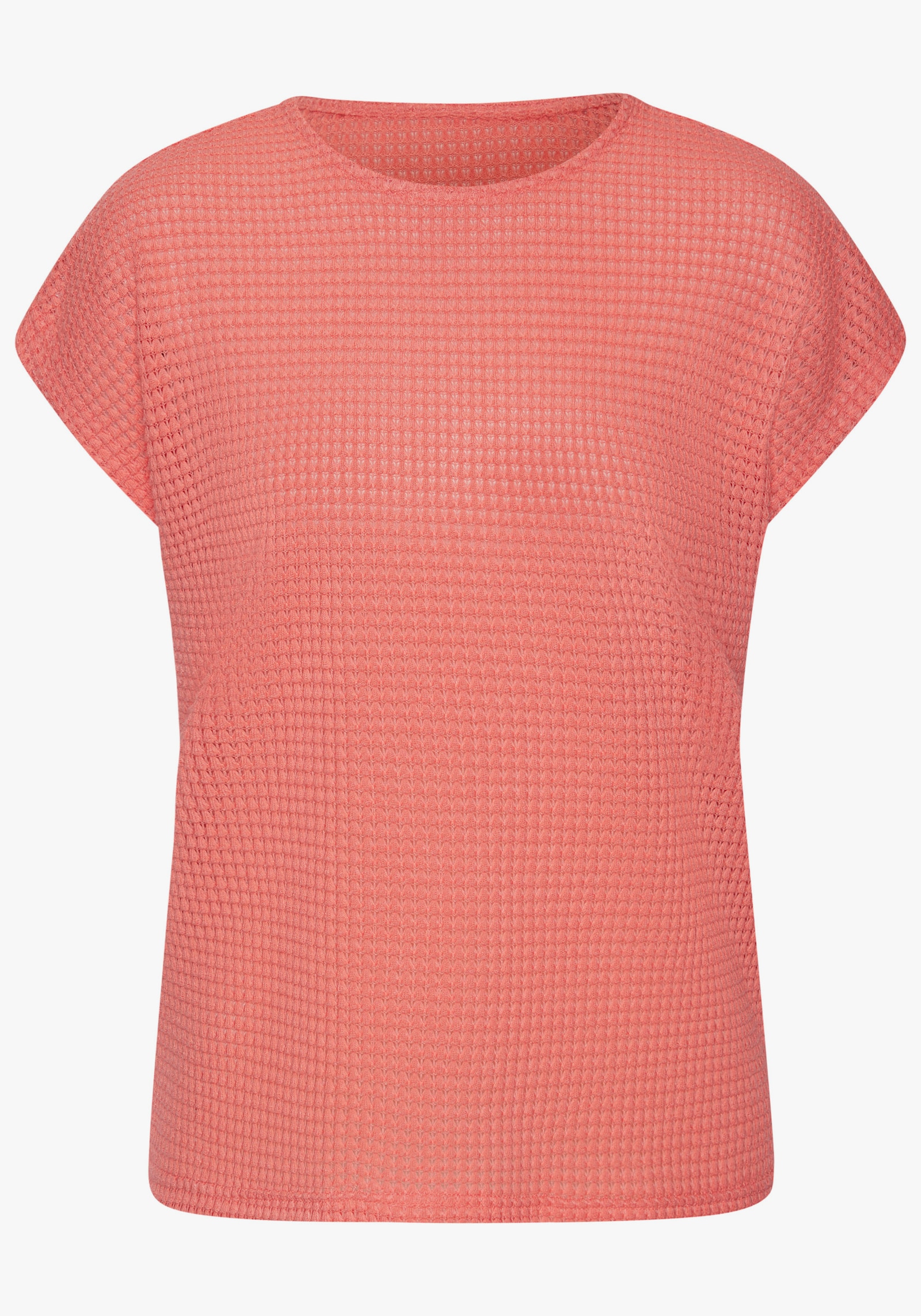 Vivance Kurzarmshirt - apricot