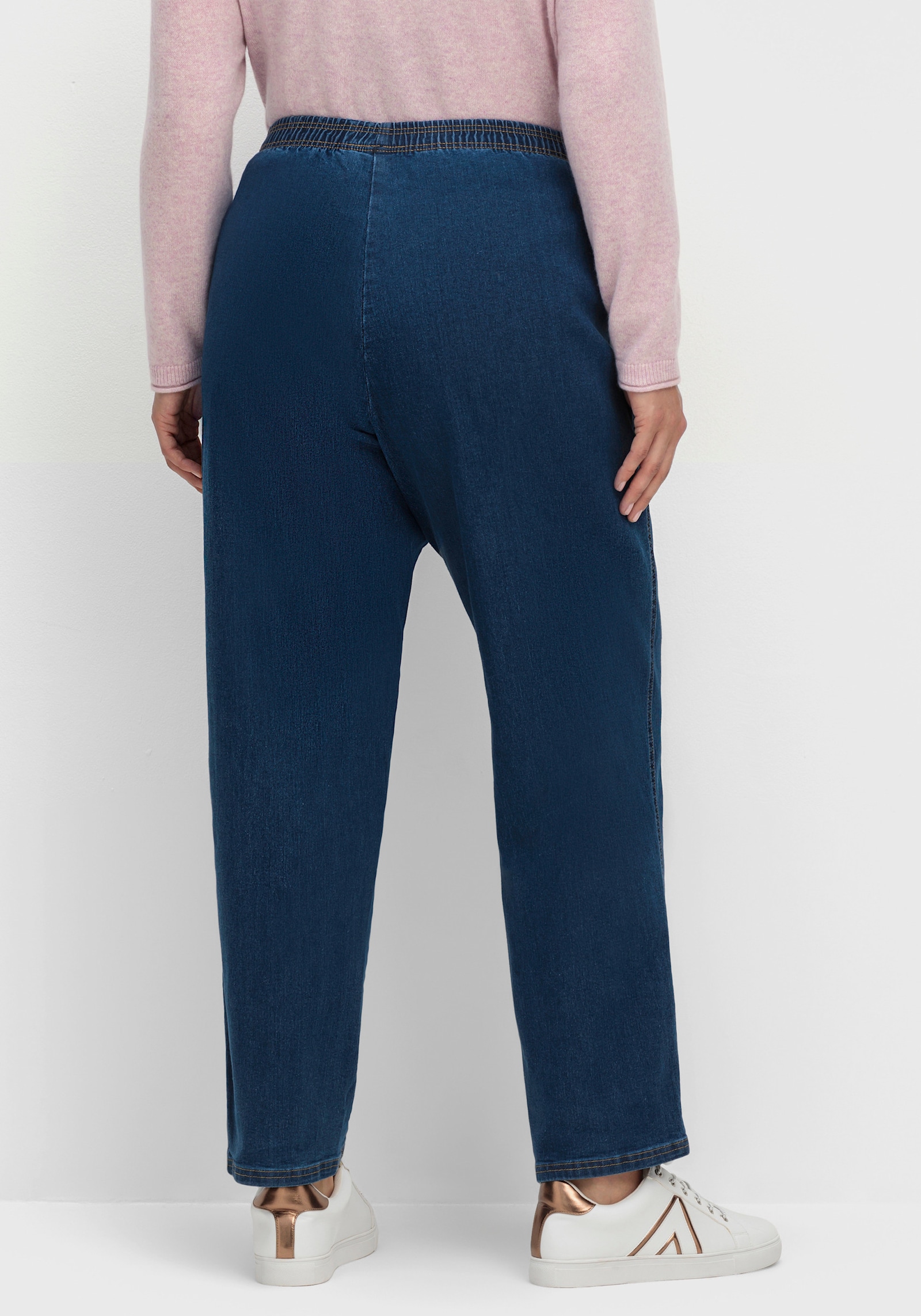 Schlupfjeans in Stretch-Qualität - dark blue