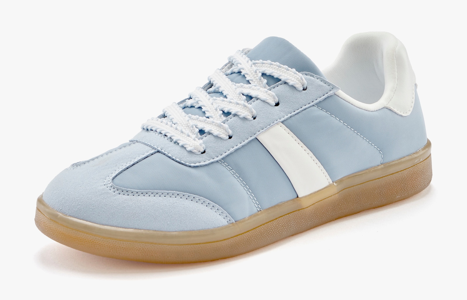 LASCANA Sneaker - lichtblauw/wit