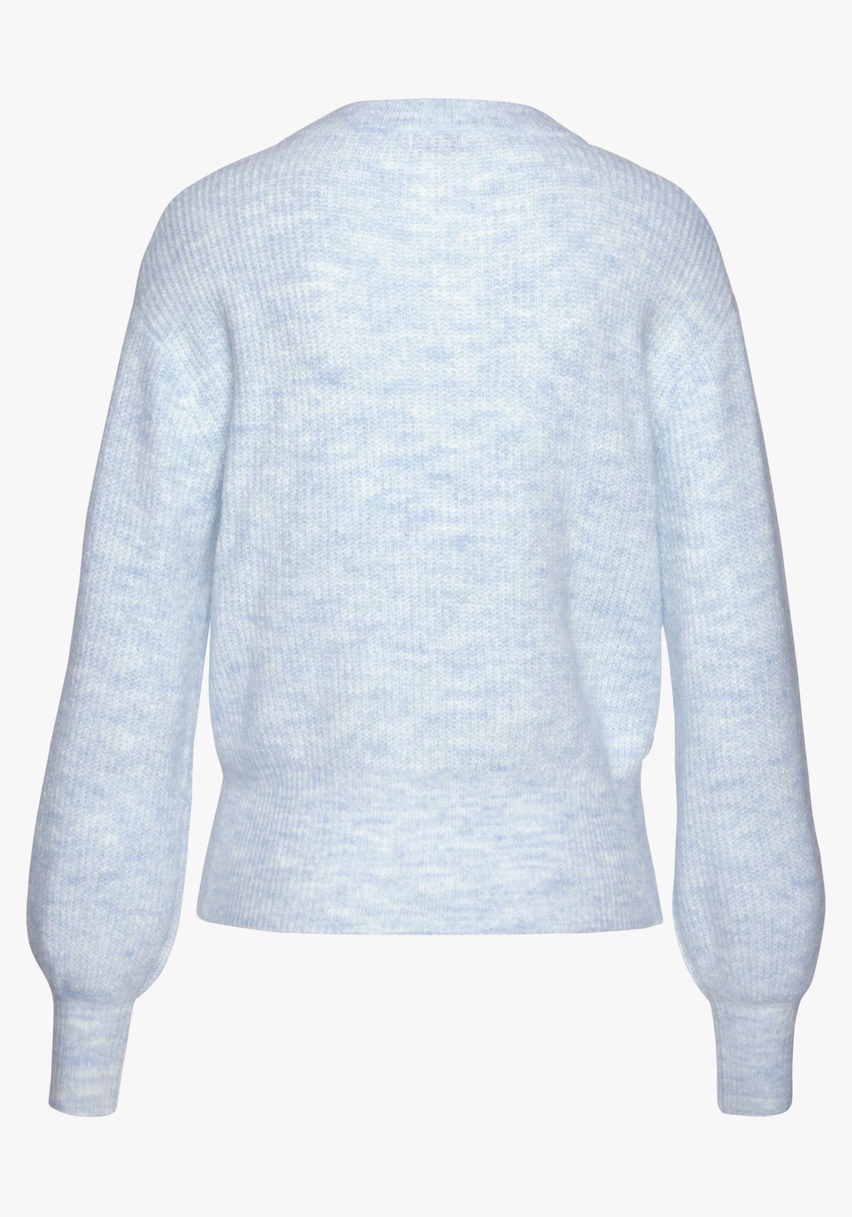 LASCANA Pull en tricot - bleu clair chiné
