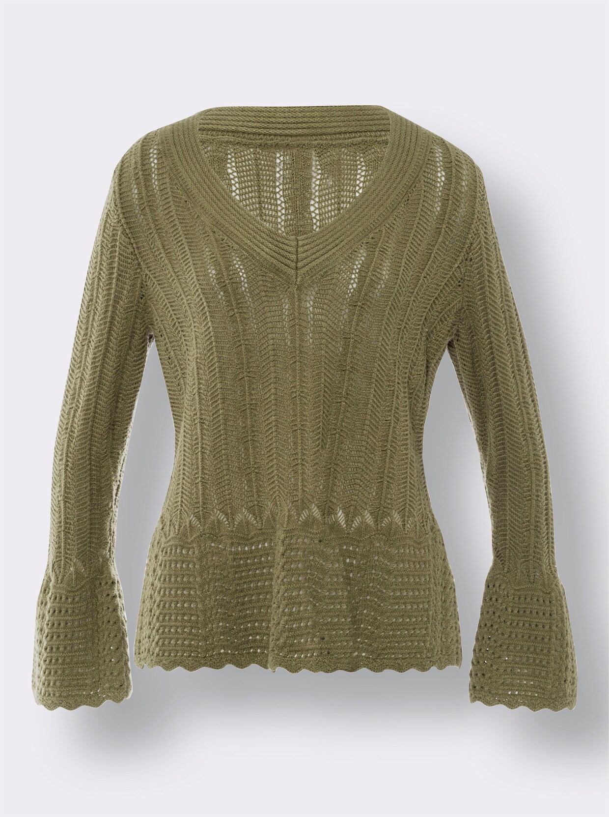 heine Pullover - olijf