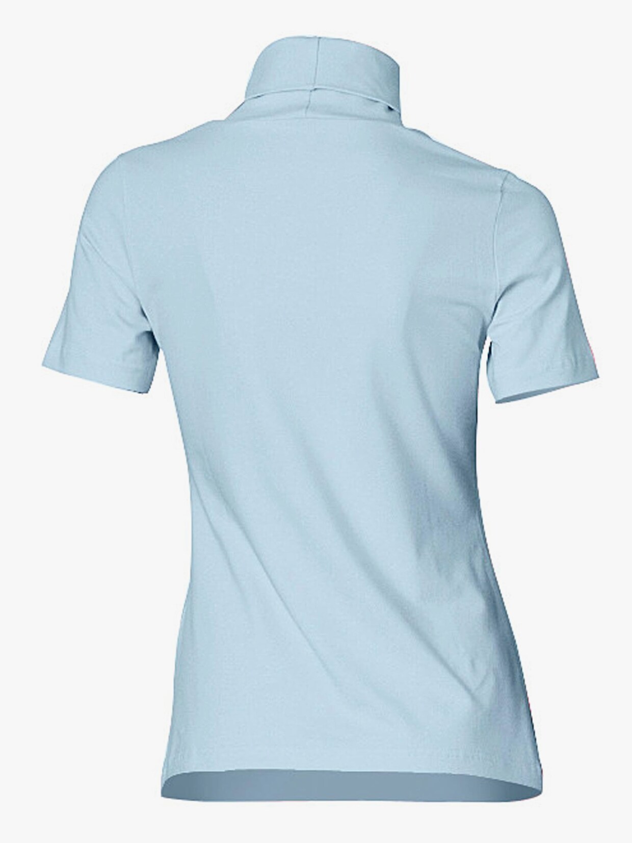 Linea Tesini Rollkragen-Shirt - bleu