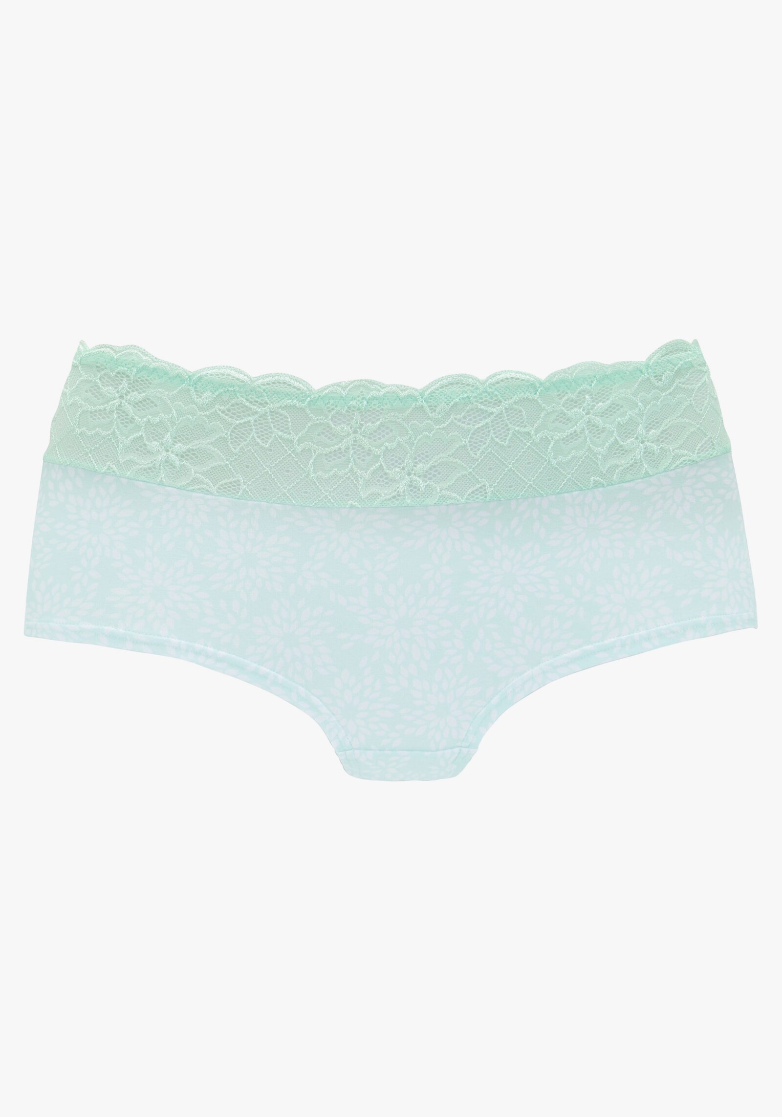 Nuance Panty - mint-weiß