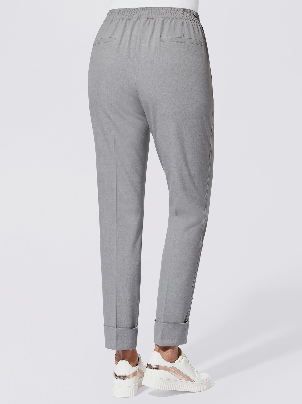 Pantalon - gris chiné