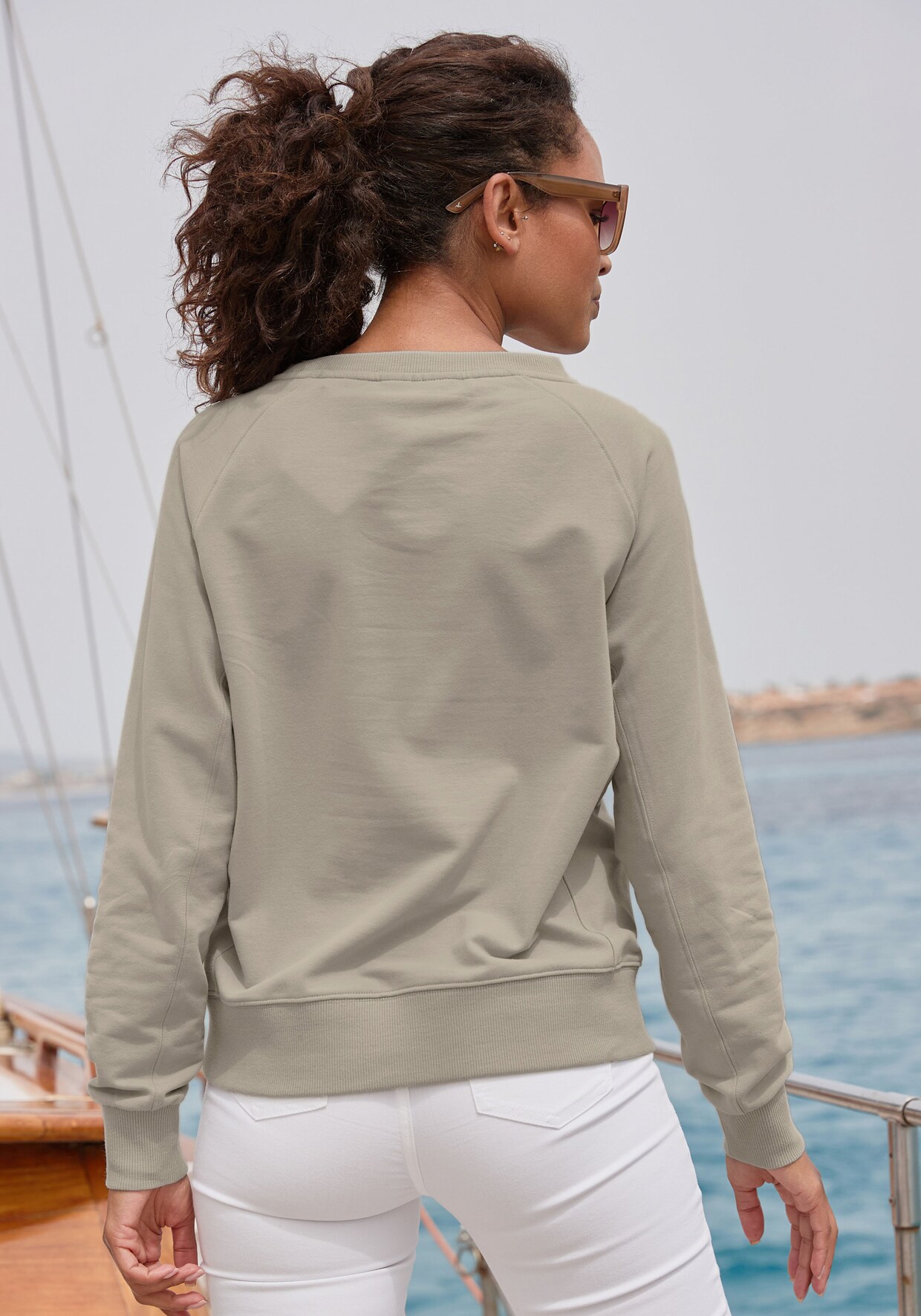 Elbsand Sweatshirt - taupe