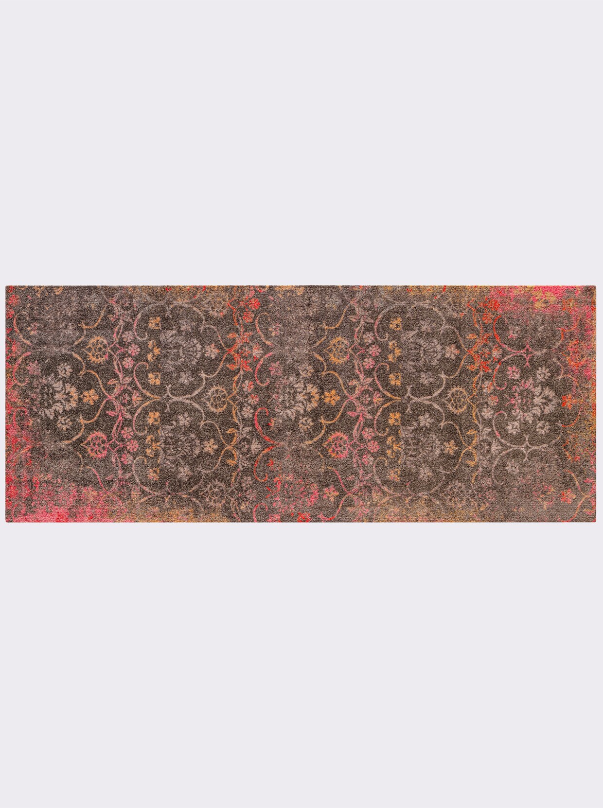wash+dry by Kleen-Tex Voetmat - taupe/bont
