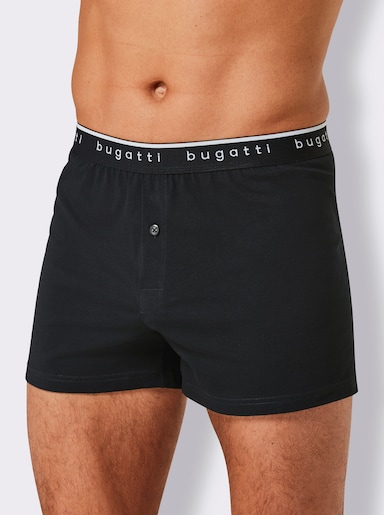 bugatti Boxershorts - schwarz