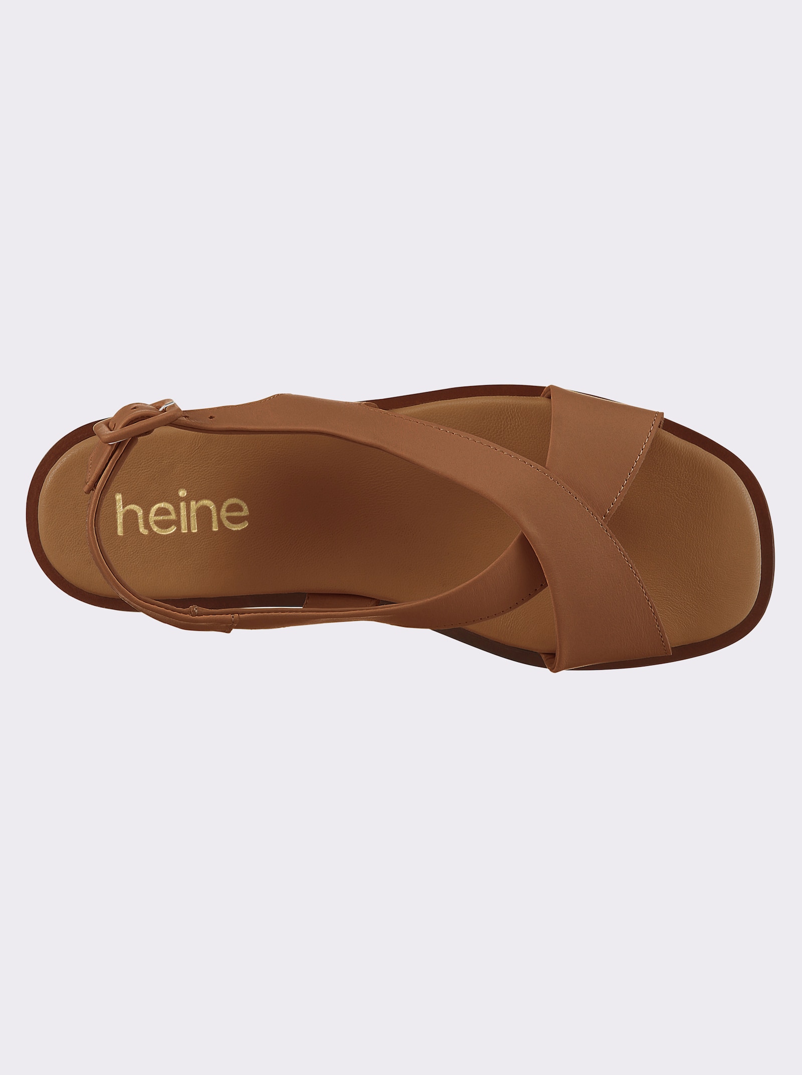 heine Sandale - cognac