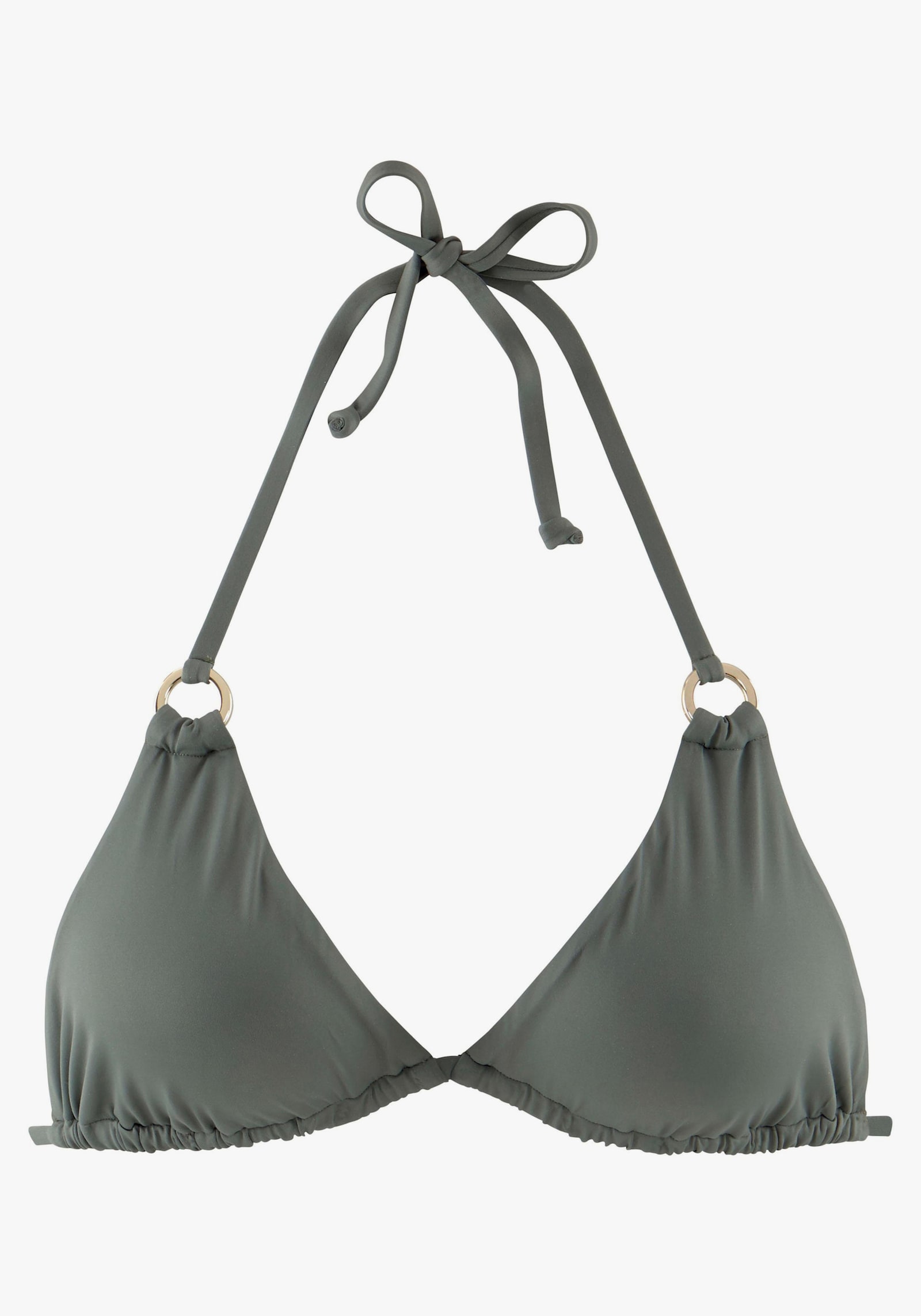 LASCANA Triangel-Bikini-Top - oliv