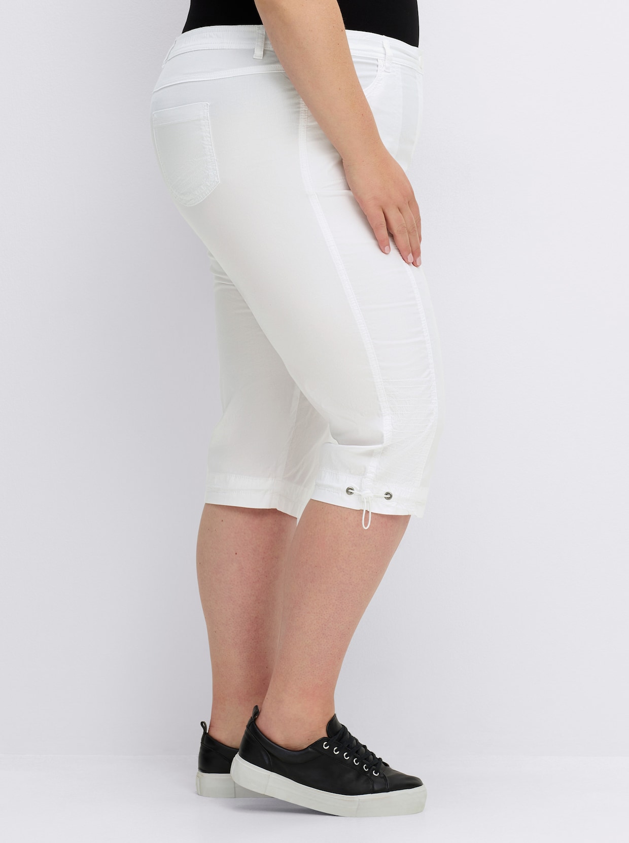 Caprihose - weiß