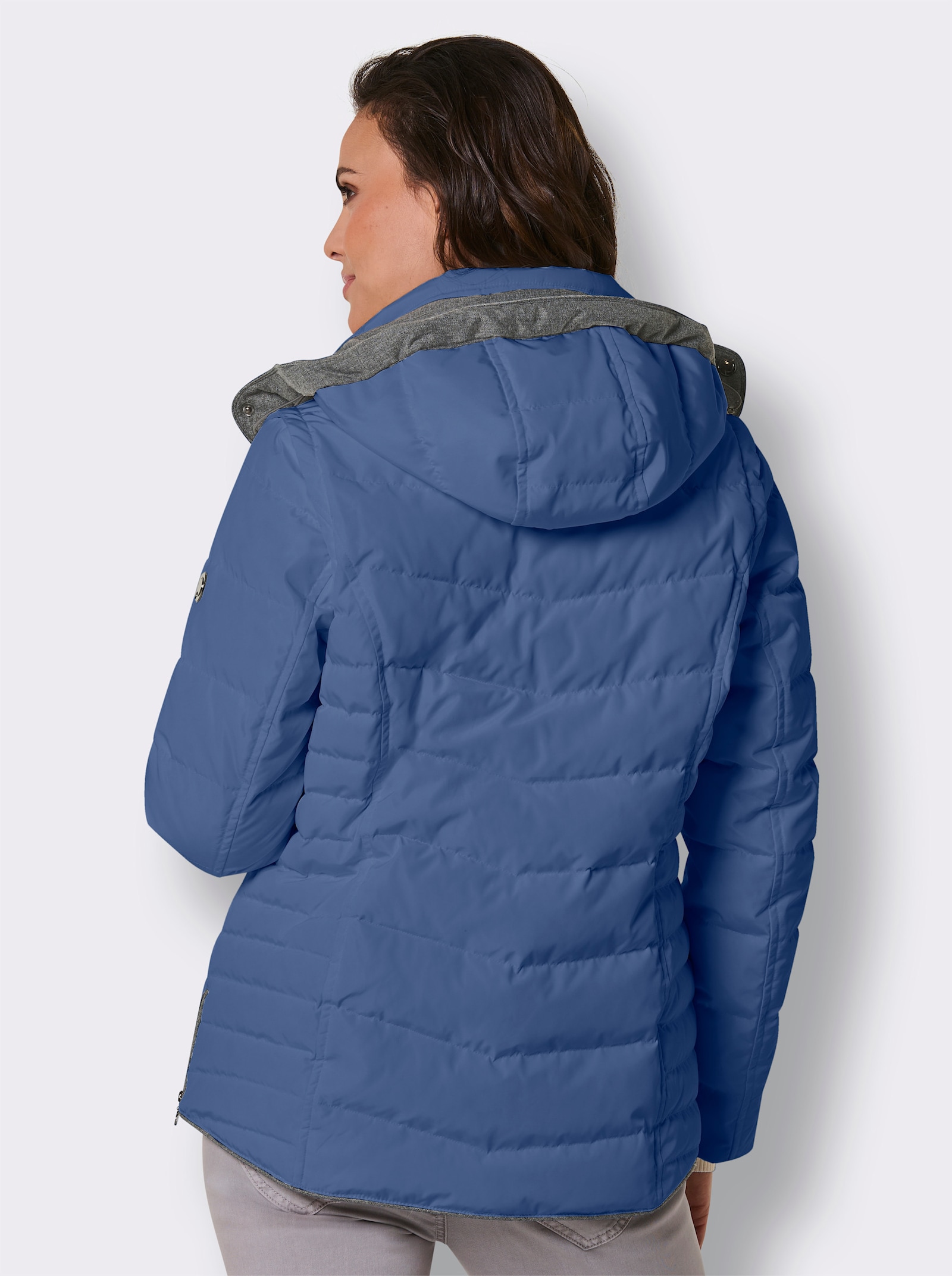 CREATION L PREMIUM Daunenjacke mit Westen-Funktion - jeansblau