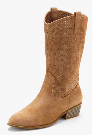 LASCANA Westernstiefel - camelfarben