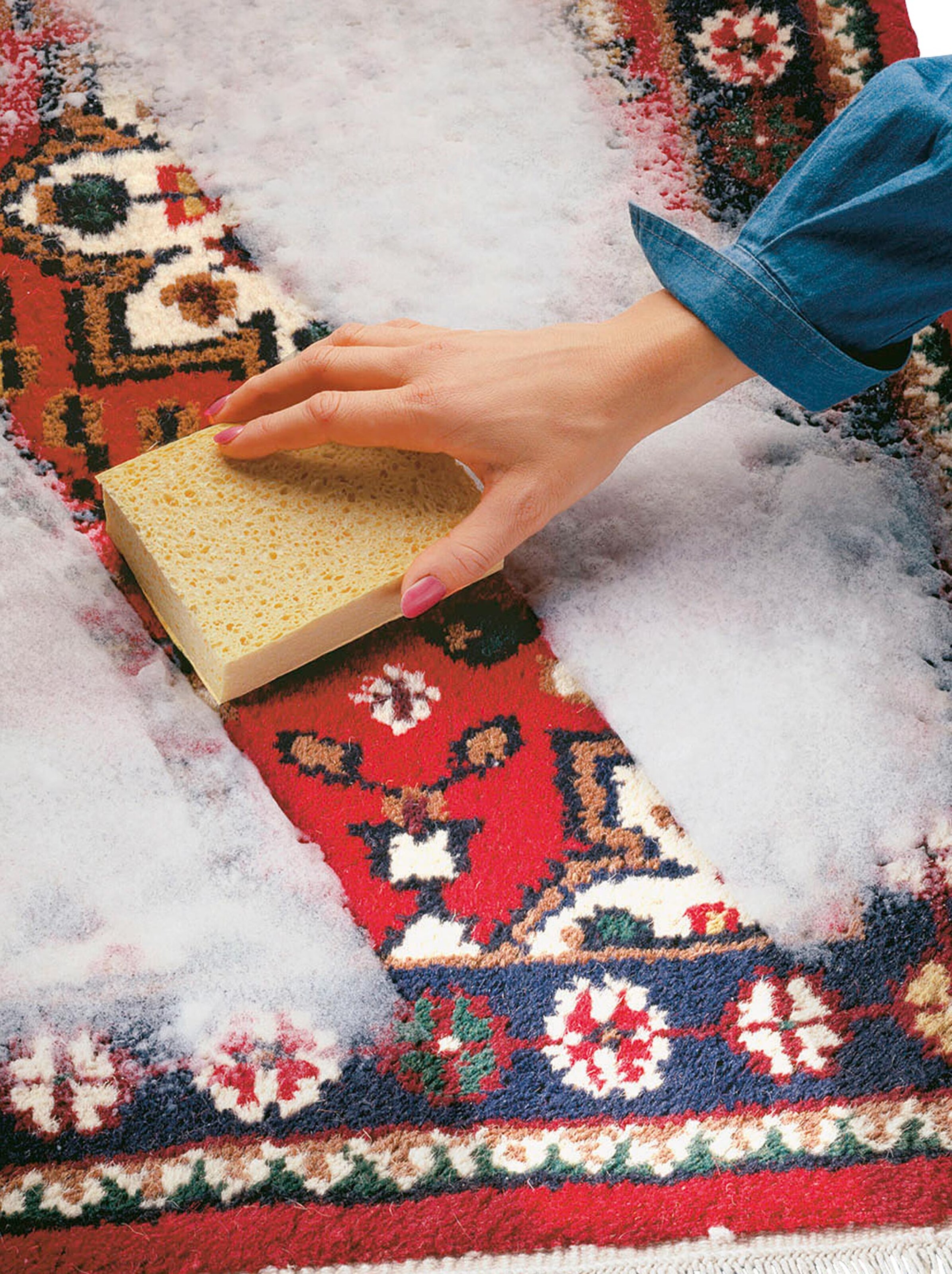 Teppich-Zauber - weiß