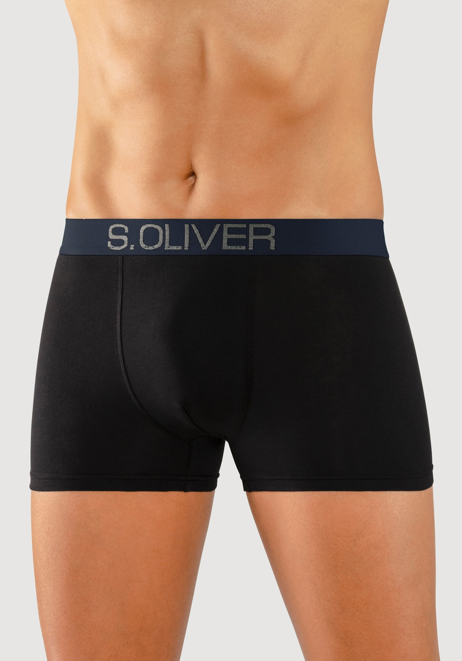 s.Oliver Boxer - schwarz-türkis / schwarz-hellblau / schwarz-marine / schwarz-royalblau