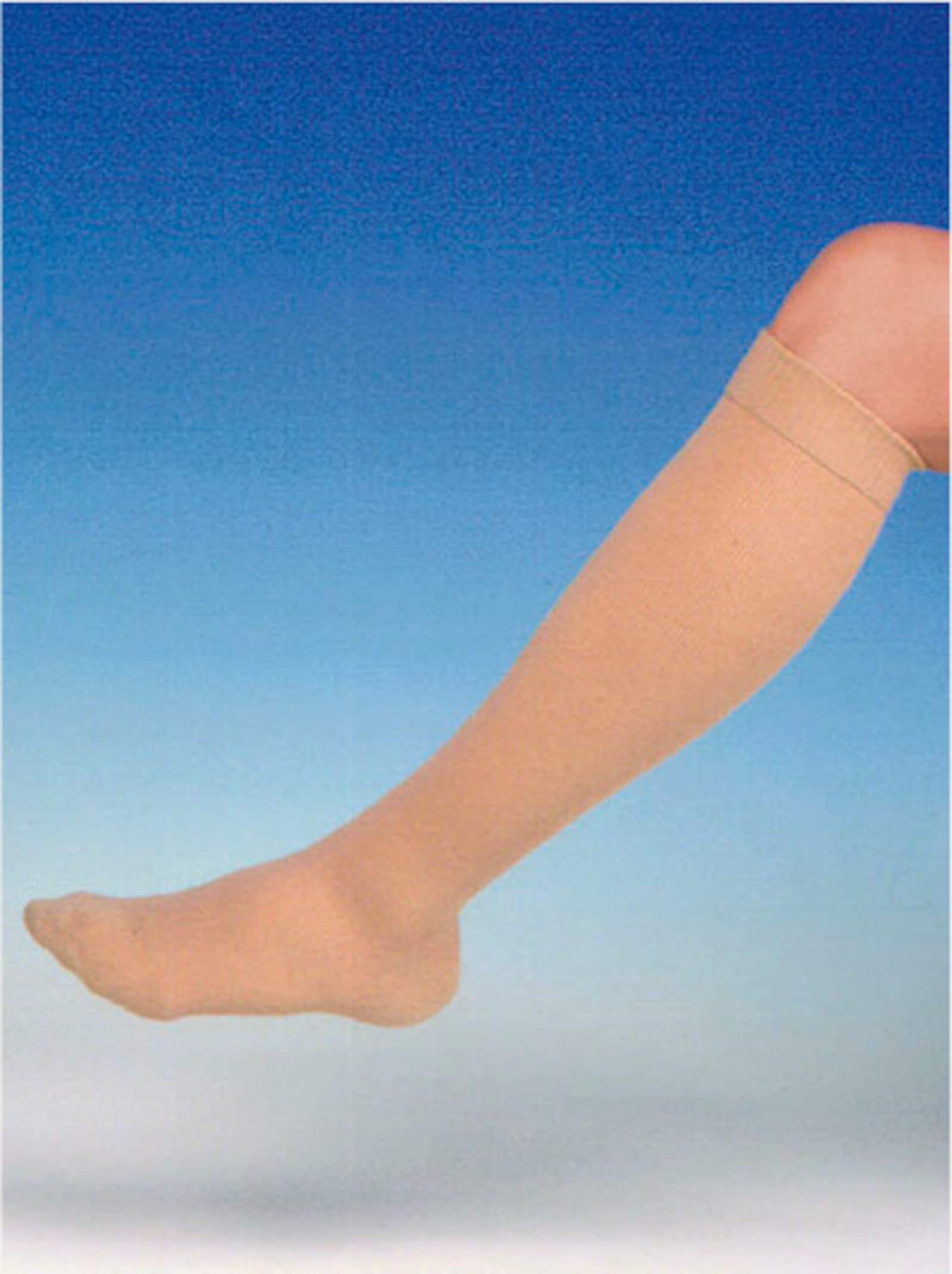 Reseknästrumpor - beige