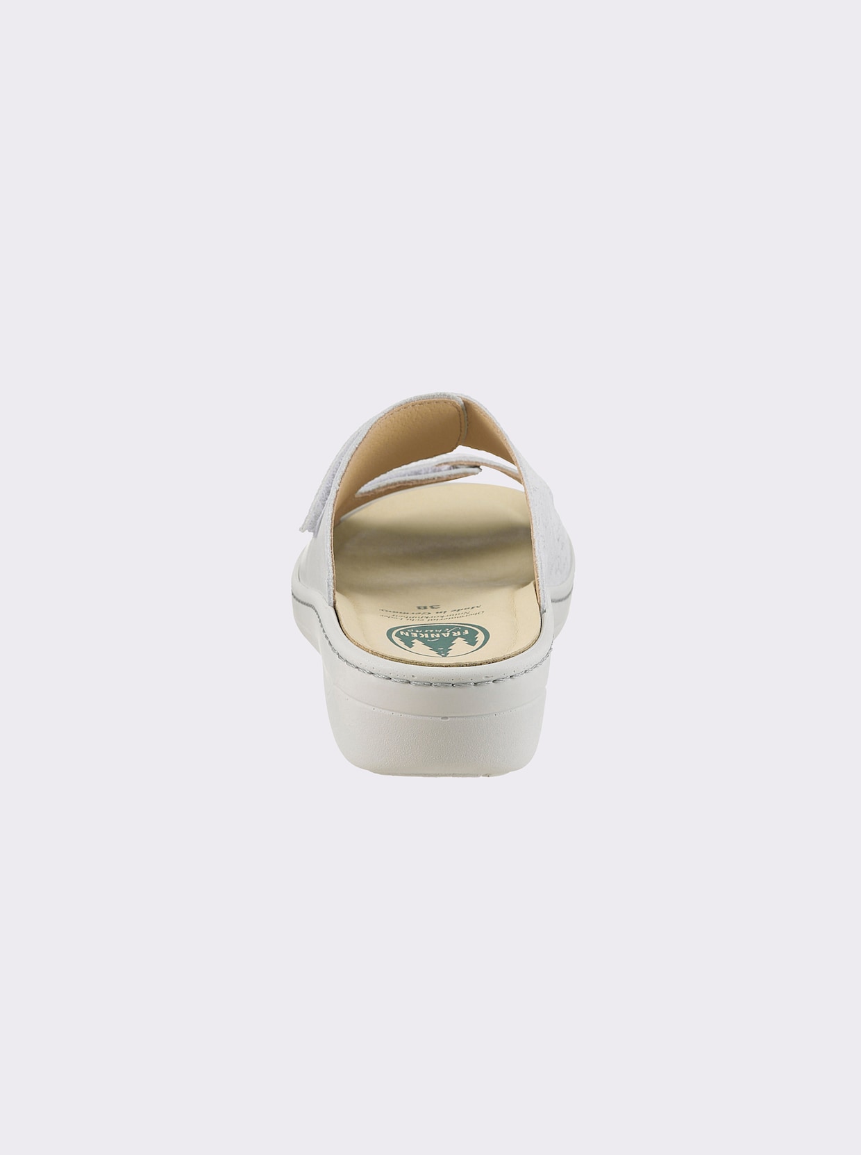 Franken Schuhe Pantolette - ecru