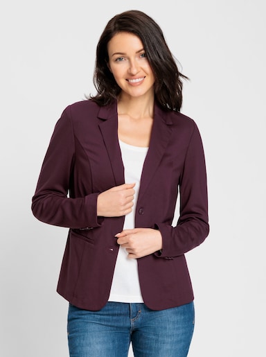 Jerseyblazer - burgund
