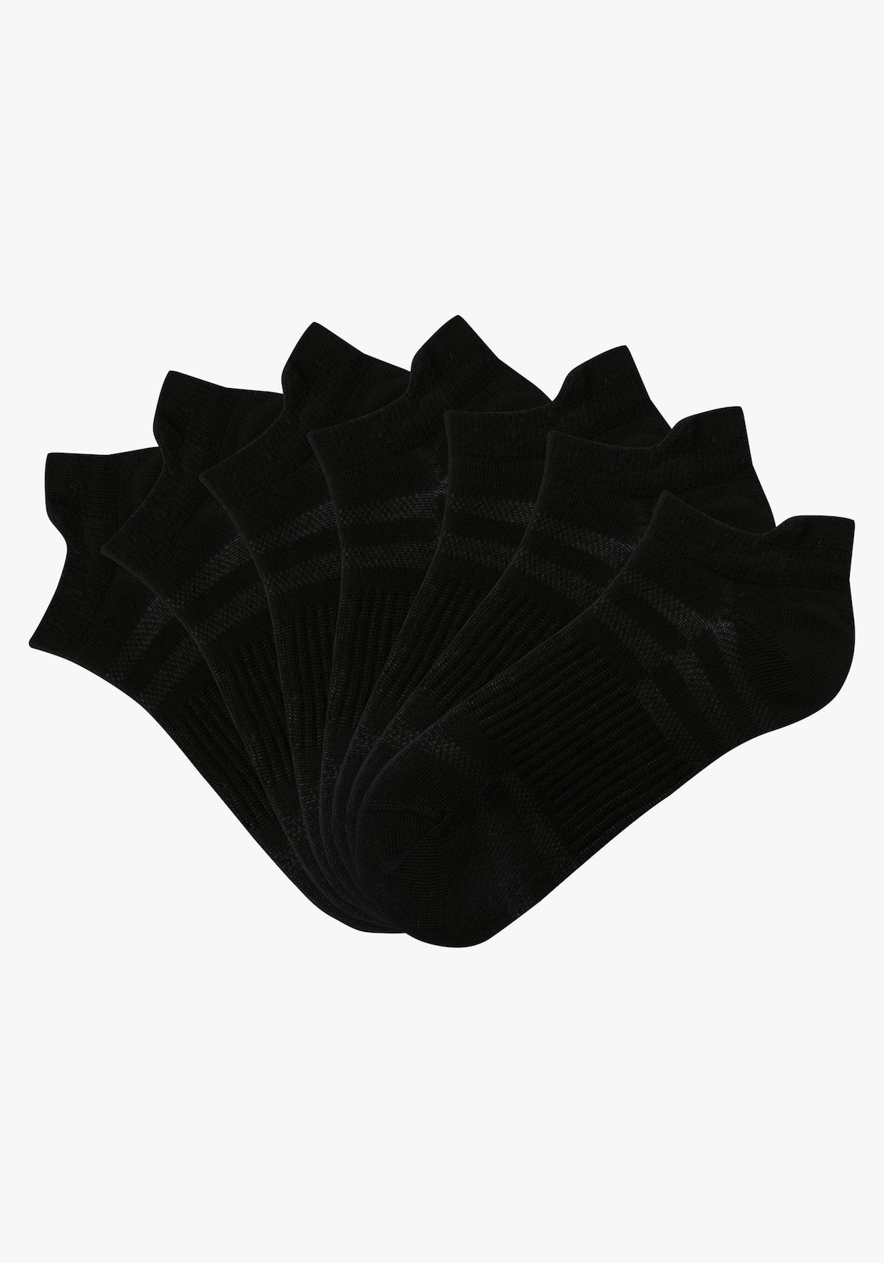 LASCANA ACTIVE Socquettes - 7x noir