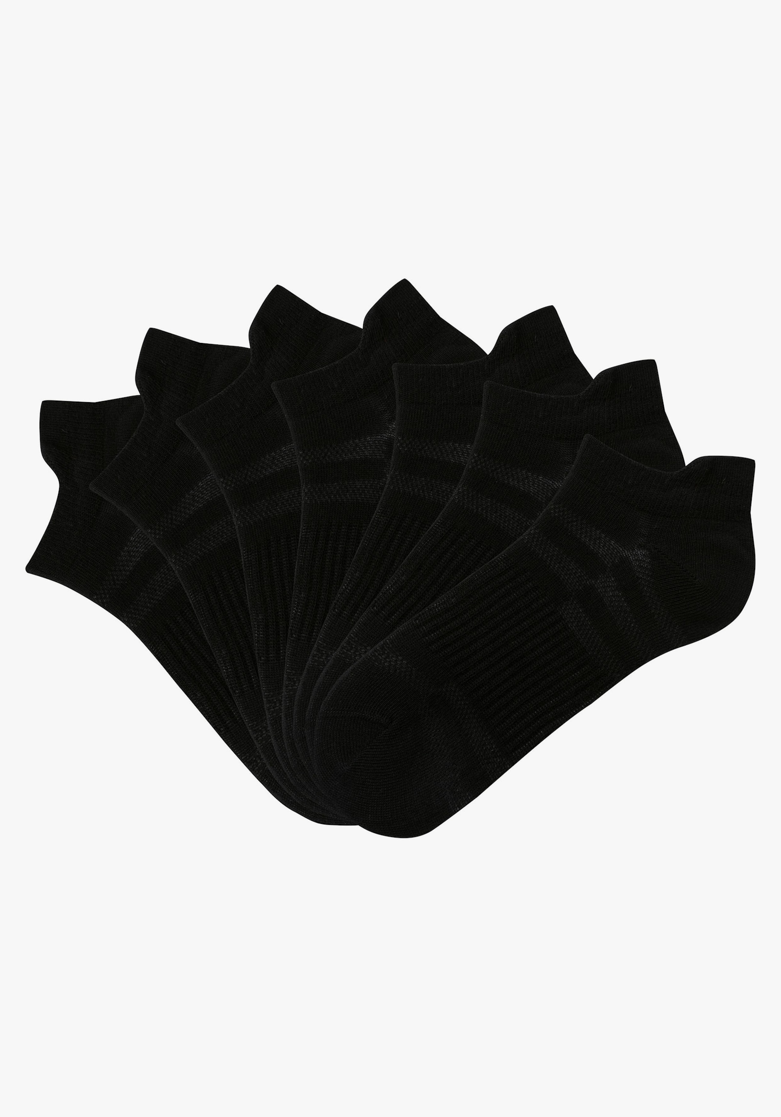 LASCANA ACTIVE Sneakersocken - 7x schwarz