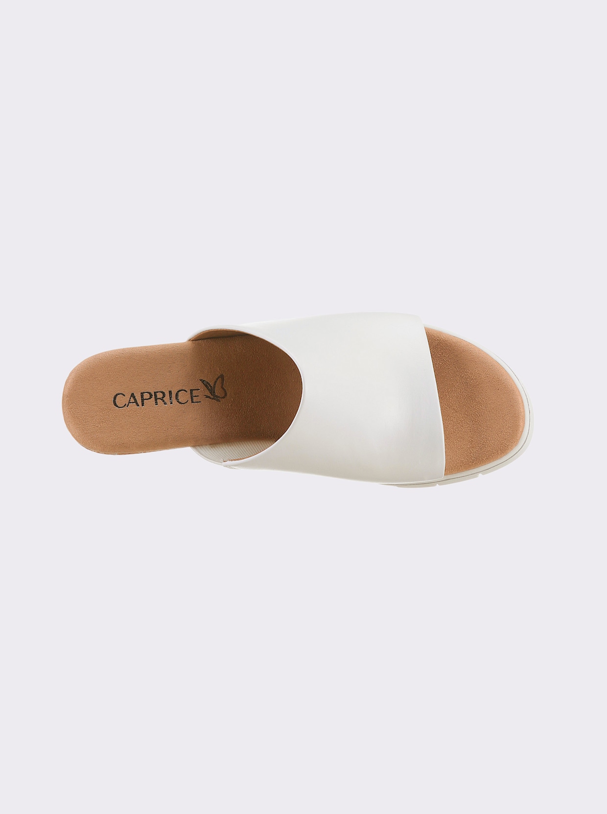 Caprice slippers - wit