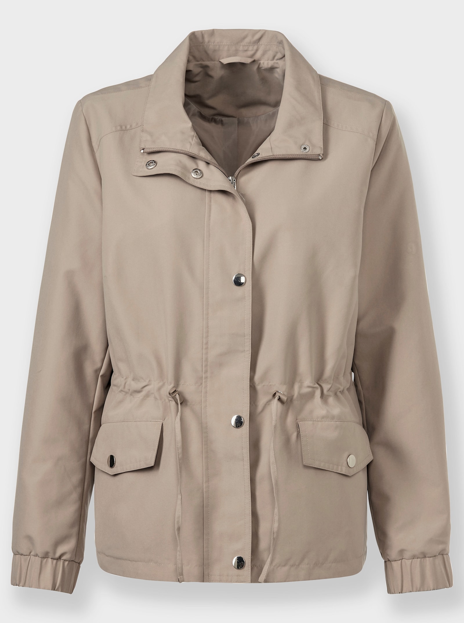 Übergangsjacke mit Taillen-Tunnelzug - sesam