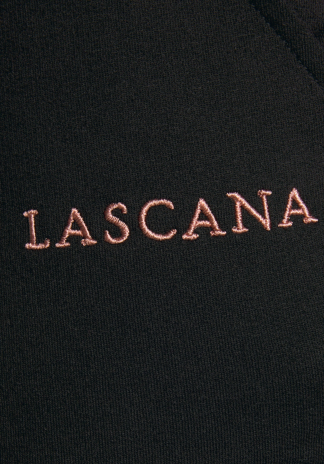 LASCANA Sweatshorts - schwarz