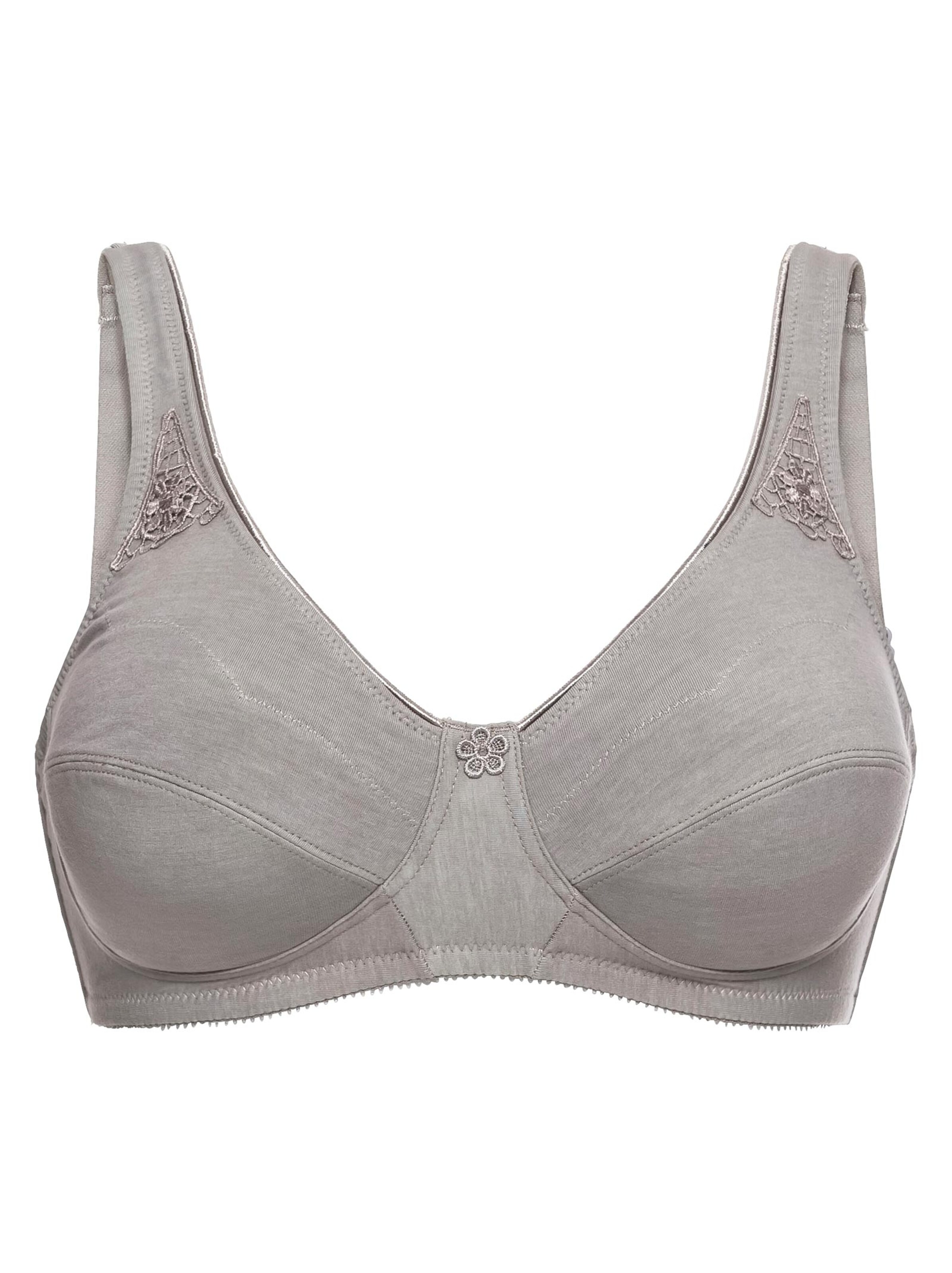 wäschepur BH ohne Bügel - taupe