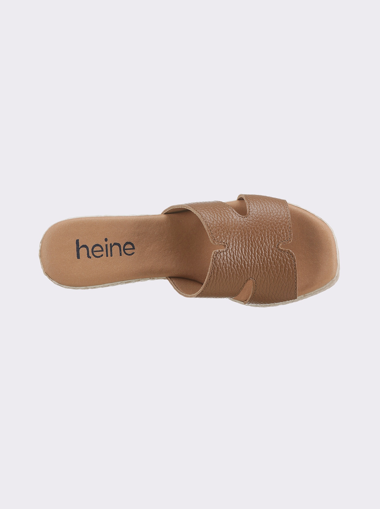 heine Slippers - cognac