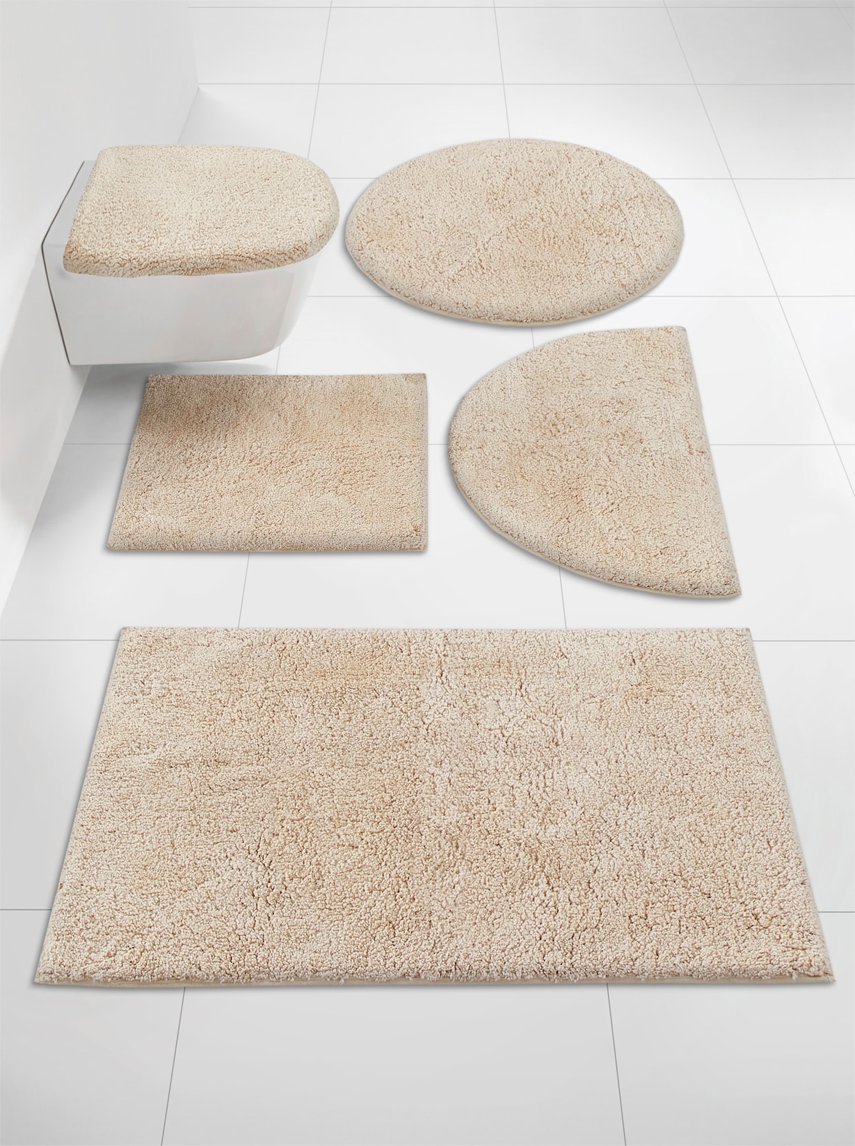 Grund Tapis de bain - couleur ivoire