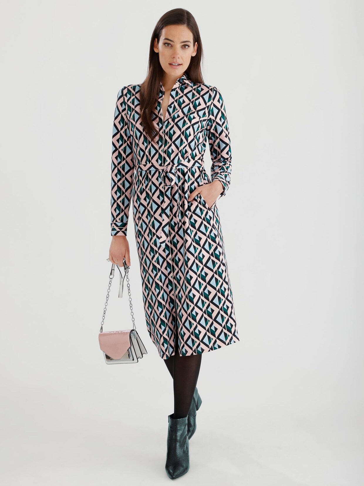 Rick Cardona Jersey-Kleid - bunt