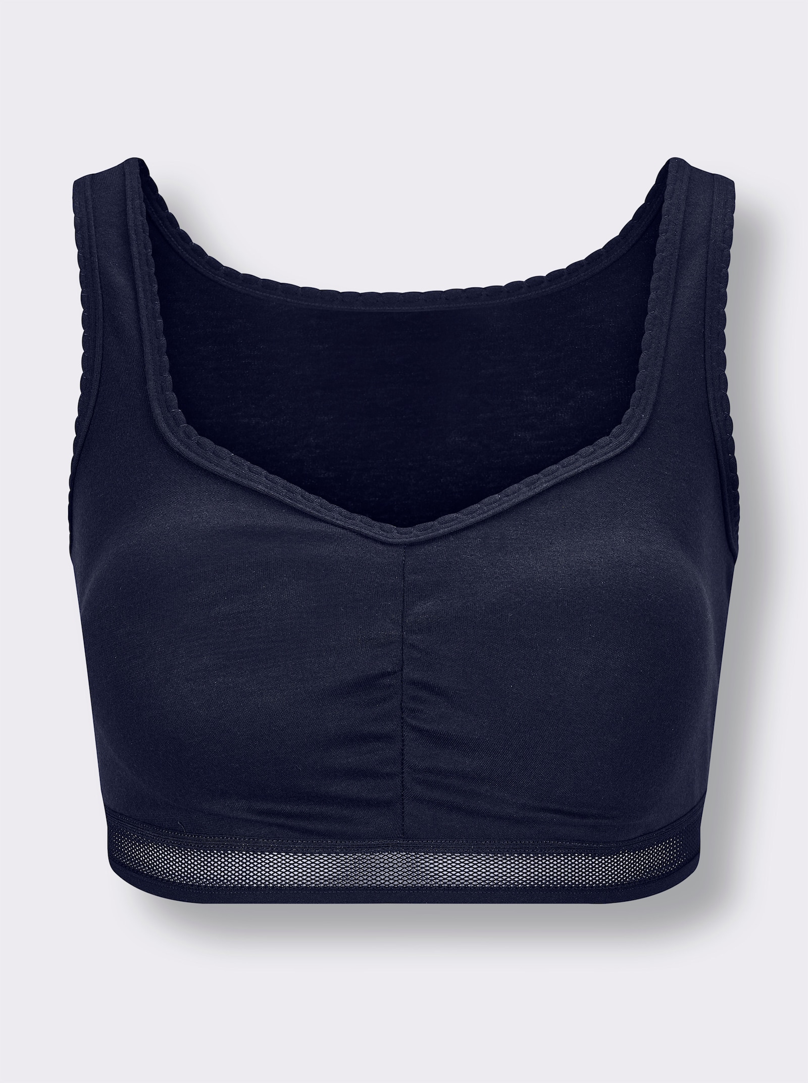 wäschepur Podprsenkový top - námořnická modrá + šalvějová
