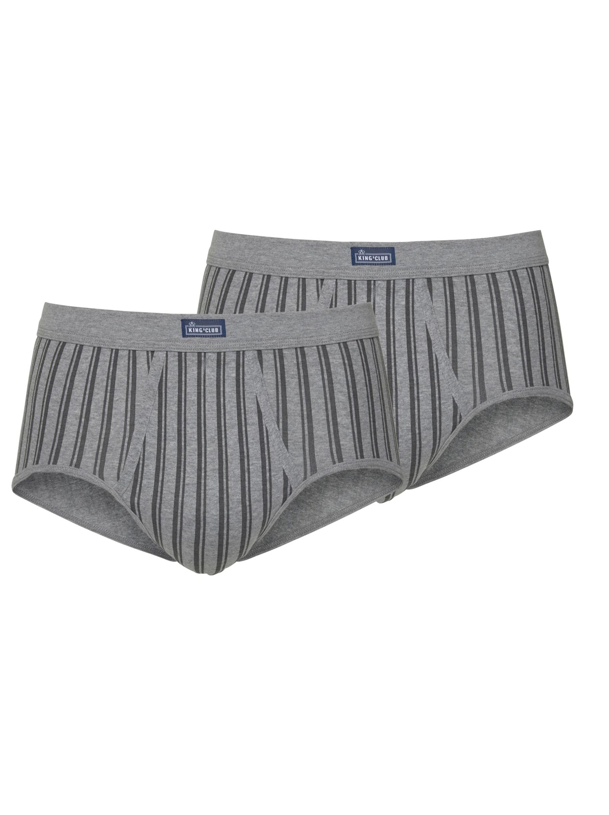 KINGsCLUB Slip - grau-gestreift
