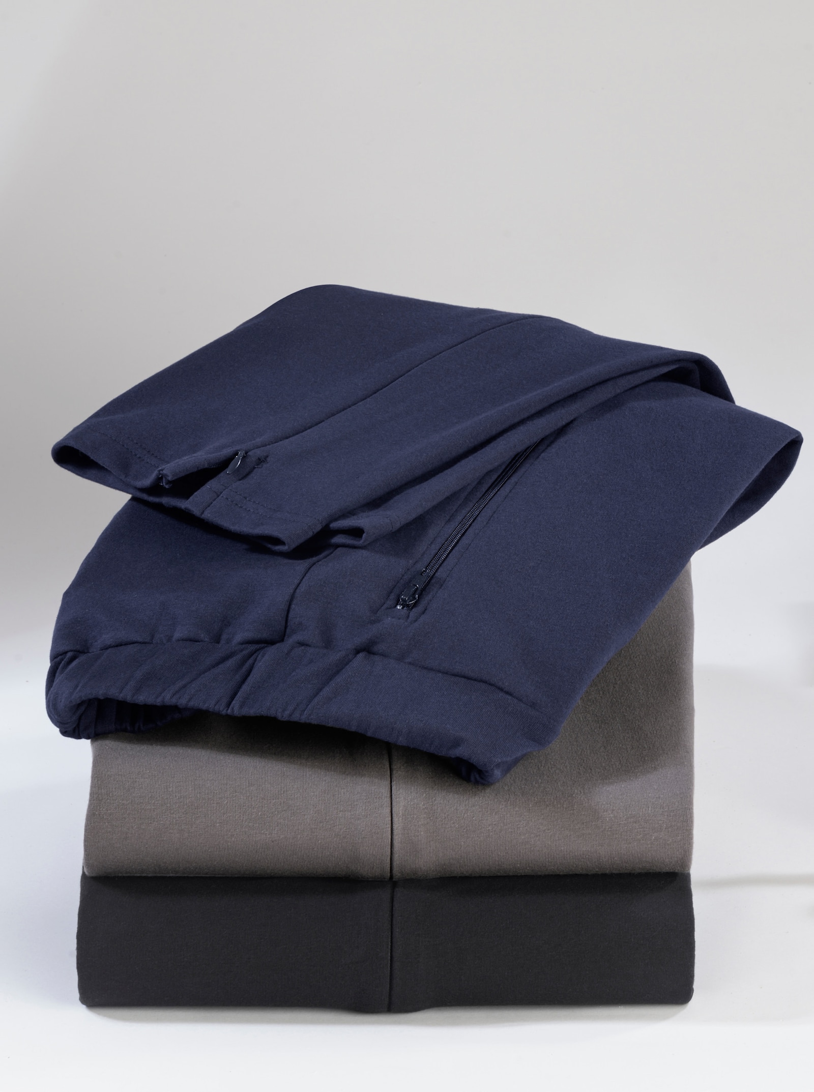 Catamaran Sports Freizeithose mit langem Reißverschluss seitlich - anthrazit