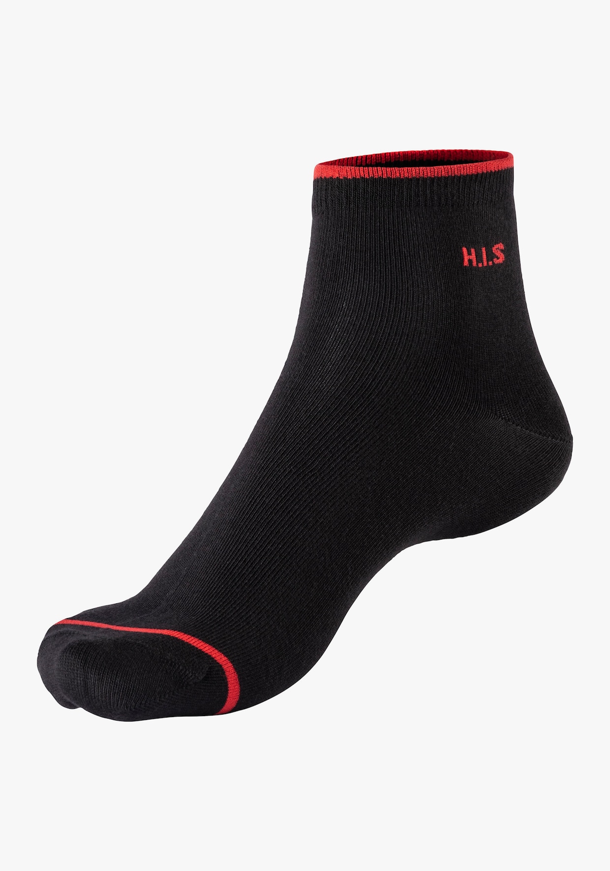 H.I.S Enkelsokken - 7x zwart