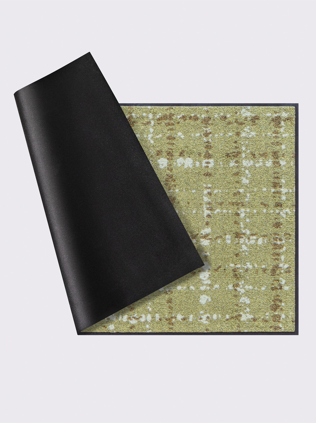 wash+dry by Kleen-Tex Voetmat - groen