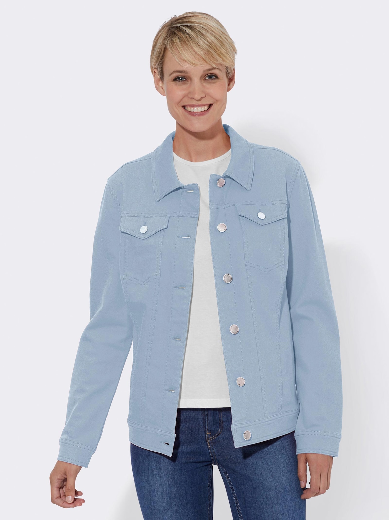 Jacke - hellblau