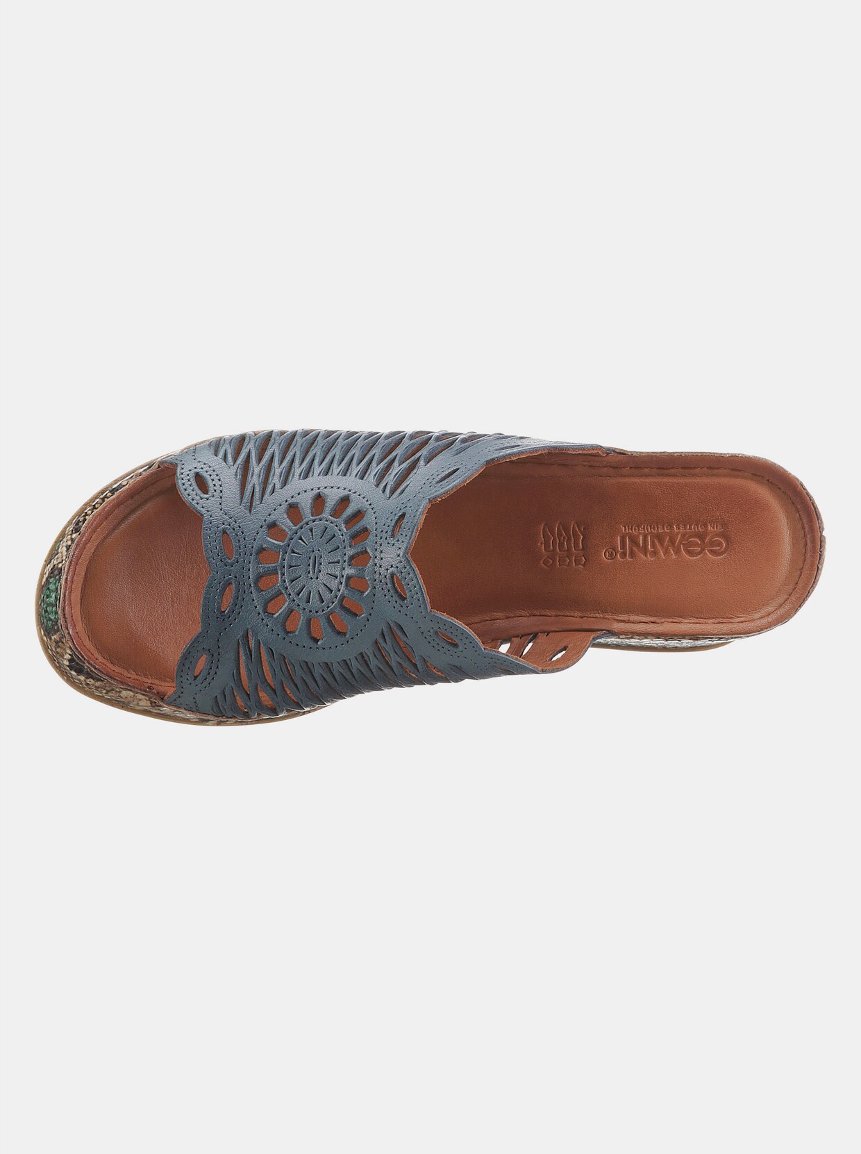 Gemini slippers - jeansblauw